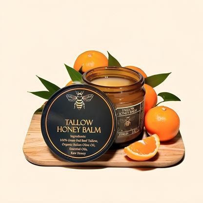 Vivot® Organic Grass-Fed Beef Tallow Balm with Raw Honey
